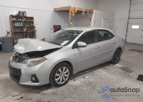 2016 Toyota Corolla S from USA, damaged, VIN 5YFBURHE8GP413446